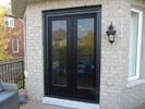 Garden door with VistaOne Foldaway screen