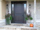 Masonite Fiberglass with Iron Sidelites